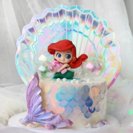 Русалка торт Топпер океан мир девушка день рождения Русалка для детского дня рождения счастливая Вечеринка поставки прекрасный подарок