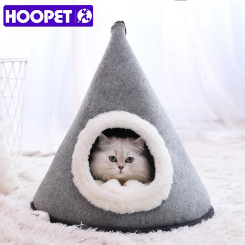 HOOPET Pet кошка кровать щенок питомник дом кошка спальный мешок теплое гнездо высокое качество