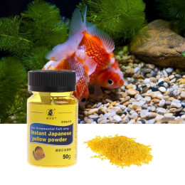 Fish продвигает рыбу для здоровья и выздоровления от болезней Мгновенный желтый порошок