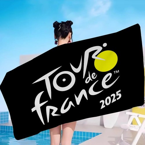 Tour de France 2025, банное полотенце из микрофибры, мягкое водопоглощающее дышащее полотенце для девочек и детей, декоративное пляжное полотенце с героями мультфильмов