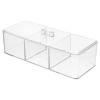 Акриловый прозрачный органайзер для чайных пакетиков, 22*8,5*5,5 см