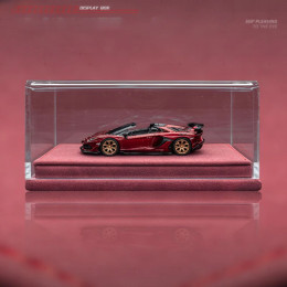 Акриловая витрина для моделей автомобилей Tomica с горячими колесами, 1:64, Штабелируемая для пылезащитной витрины, для хранения игрушечных моделей автомобилей из сплава