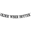 Баннер Hotter для пожилых людей, украшение для баннера на 30-й день рождения от смерти до моего молодежи, забавное украшение для вечеринки в честь 30-го дня рождения