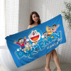 Классическое японское аниме D-Doraemon-N пляжное полотенце красочные банные полотенца для девочек из микрофибры без песка пляж йога спа тренажерный зал бассейн