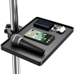 Универсальная подставка для микрофона, регулируемый держатель-лоток с зажимом, для живой трансляции