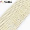 Meetee 3/5/10 м 12 см хлопковая кружевная бахрома с кисточками для отделки штор, кружевная ткань, узел, кисточки, декоративная лента, материал для шитья своими руками