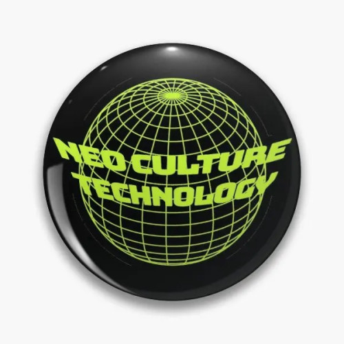 Технология Nct Neo Culture, зеленая настраиваемая мягкая пуговица, брошь на булавке, булавка с отворотом для любителей мультфильмов, подарок, металлический декор, значок, ювелирные изделия