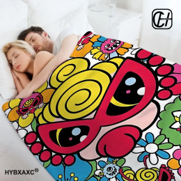 Kawaii H-Hysteric мини-Рождественский подарок детское одеяло с мультяшным украшением легкое удобное мягкое дышащее ультра теплое одеяло
