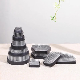 Японская нержавеющая сталь Ikebana Kenzan держатель для цветов лягушка Art фиксированные инструменты композиция цветочный горшок базовые инструменты Ishizaki Pin