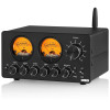 Аналоговый аудиопроцессор AUX для динамика/усилителя с VU-метром EQ5 PRO Bluetooth 5-полосный предусилитель эквалайзер 3,5 мм
