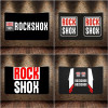 R-Rock-Shox флаг для горного велосипеда, полиэстер, цифровая печать, баннер для спальни, настенный художественный гобелен, украшение, флаг