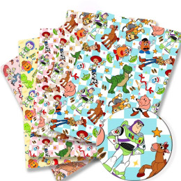 Ткань Disney 140x50 см, хлопковая ткань с героями мультфильмов, лоскутная ткань, детский домашний текстиль, шитье, кукольное платье, занавеска, полиэфирная хлопковая ткань