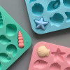 16-полостная ракушка Морская звезда и другие искусственные конфеты мусс кондитерский пудинг фотоформа