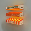 Магнитные наклейки на холодильник, световые коробки с сильным магнитом, японская креативная имитация фаст-фуда, миниатюрный домашний атмосферный свет