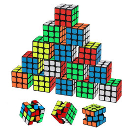 10 шт., детский мини-магический куб, 3x3 см