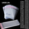 Прозрачные упаковочные пакеты LBSISI Life, пластиковые, для конфет, печенья, носков, украшения для ювелирных изделий