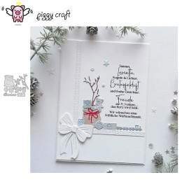 Piggy Craft металлические штампы для резки, пресс-форма, подарочная сумка, нож для скрапбукинга, нож для рукоделия, лезвие, трафареты, штампы