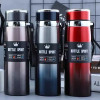 Термальная бутылка для воды, бутылка для холодной и горячей воды, термос, кофе, чай, термос, термос из нержавеющей стали, подарки, 1000 мл