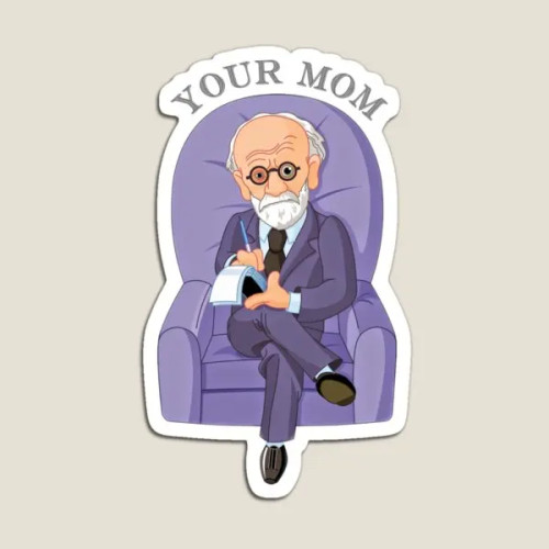 Sigmund Freud Your Mom Witty подарок Ps магнит детский декор детская забавная игрушка для холодильника-органайзер держатель красочный дом милые дети