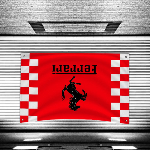 Подвесные флаги, садовый флаг, баннер, украшение для комнаты, гаража, настенный декор, гобелен S-feRraris-P, гоночные спальни, предметы для дома на открытом воздухе