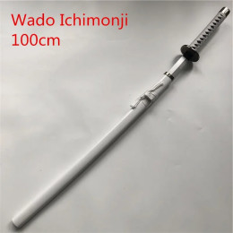 Аниме Косплей 1:1 Wado Ichimonji Zoro Меч Оружие Вооруженная Катана Эспада Деревянный Ниндзя Нож Самурайский Меч Опора Игрушки 100 см