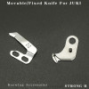 Подвижный/фиксированный нож для JUKI DDL-9000 8700-7, компьютеризированная 1-игольная швейная машина, лезвие для резки ниток 110-40052 D2406-555-DOH