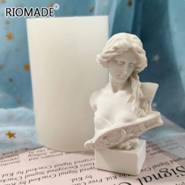 3D фигурка, статуя, силиконовая форма, статуя богини Давида, имитация, скульптура, портреты знаменитостей, сделай сам, гипсовая смола, форма в виде свечи