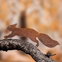 Креативный декор дерева Rusty Squirrel — набор из 1 шт. |   Изящные колья и вставки для ветвей для изысканных садов