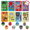 16 листов Disney Marvel Make-a-Face наклейки-пазлы Человек-паук и его удивительные друзья дети DIY игрушки собрать наклейку-головоломку