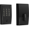 Schlage Encode умный Wi-Fi мерцающий болт с потоковой отделкой в матовом черном цвете