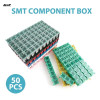50 шт./компл. SMD SMT контейнер для электронных компонентов, мини-Ящики для хранения, Настольный Органайзер
