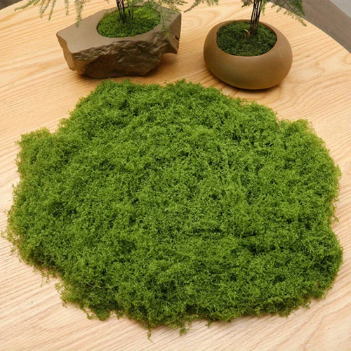 50 г искусственный мх DIY ремесла трава искусственный мх искусственный консервированный мх зеленые растения домашняя комната садовый декор мини пейзаж искусственная трава