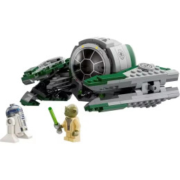 ГОРЯЧАЯ Игрушка Yodas Space Jedied Starfighter 75360 Wars Кирпичи DIY игрушки для детей подарки на день рождения и Рождество