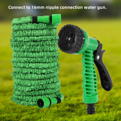 25FT-200FT расширяемыйMagic Hose легкий дизайн прочные материалы пистолет с 7 режимами распыления инструмент для полива домашних садов умный интерфейс многофункциональное использование