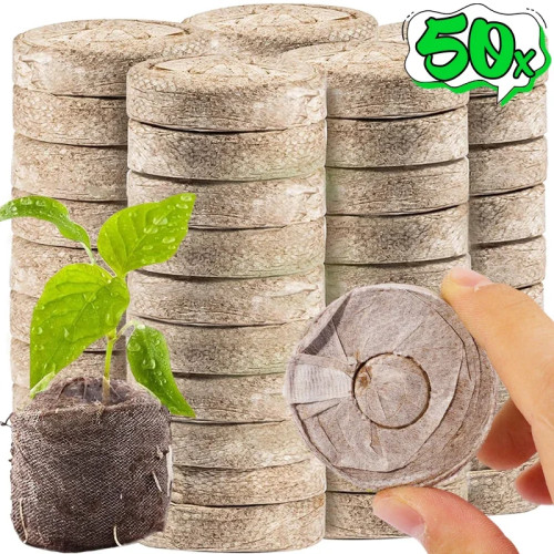 50/10x торфные гранулы, стартовые пробки для семян, поддон для рассады, почвенный блок, нетканый материал, питательный почвенный блок, детский блок, пересадка растений