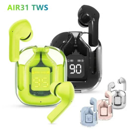 AIR31 настоящая беспроводная Bluetooth-гарнитура, бинауральные маленькие вкладыши-вкладыши, спортивные стерео бас-вкладыши TWS, новейшие спортивные наушники для телефонов