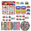 Cars Lightning McQueen Party Favor Supplies Wedding favors Souvenir Slap Bracelets Tattoo Stickers Gifts Bag Goodie Bag Fillers
