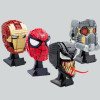 Miniso Disney Marvel Venom Ironm Человек-Паук Звездный Лорд Железный человек Мстители Герои Модель Строительные блоки Кирпичи Игрушки Подарки