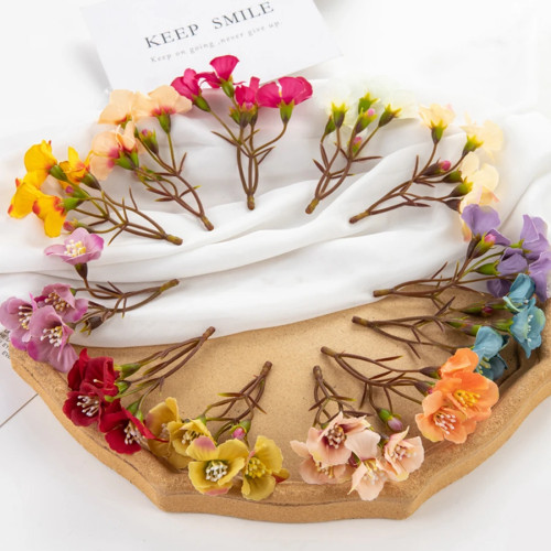 5/10 шт. искусственные цветы, Шелковая Роза, Рождественский венок, домашний фестиваль, искусственный сад, фотоальбом «сделай сам», подарок, скрапбукинг