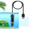 USB Мини-аквариумный нагревательный стержень для мелких рыбных аквариумов 26. ° C Аквариумный нагреватель с постоянной температурой, погружной термостат, нагреватель 10 Вт