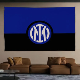 I-Inter M-Milan B-синий теплый мягкий плюшевый домашний диван детское одеяло подходит для гостиной спальни офиса ежедневный подарок для путешествий