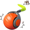 Умная интерактивная игрушка для кошек Speedy Tail 2.0, автоматический катящийся мяч, сенсорное движение и регулируемая скорость для кошек/собак