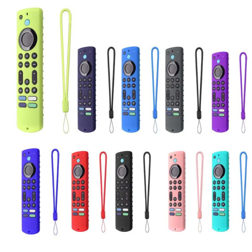 Новинка Amazon Fire TV Stick 4k Max 2023 Ударопрочный силиконовый чехол с ремешком