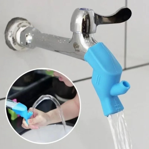 1 / 3 / 5pcs силиконовый кран удлинительный водопроводной кран эластичный сопло крышка кухонная ванная раковина принадлежности