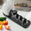 Точилка для ножей, угловая Регулируемая 4-ступенчатая точилка для ножниц, Профессиональный кухонный точильный камень, точильный инструмент для ножей