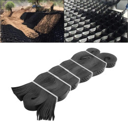9x17 футов гравийная сетка для заземления HDPE складная стабилизирующая сетка для шеоцелла для садовой подъездной дороги, сетка для стабилизации заземления