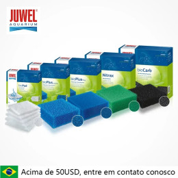 Биохимический фильтр Juwel Nitrax Bioflow 3,0 6,0, хлопковый тонкий грубый/нитрат/углерод для аквариума, органический хлопок