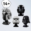 MINISO MOC аниме-шлем, строительные блоки 75276 75304 75274 75328, модель шлема-пилота, игрушки для детей и взрослых, рождественские подарки, фестиваль