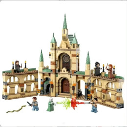 Новые строительные блоки MOC 76415, боевой замок, модель волшебника Weasleys, сделай сам, собранные кирпичи, детские игрушки, подарок