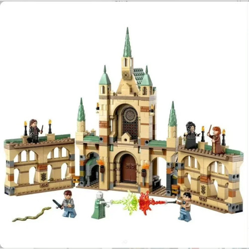 Новые строительные блоки MOC 76415, боевой замок, модель волшебника Weasleys, сделай сам, собранные кирпичи, детские игрушки, подарок